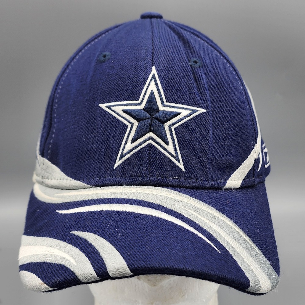 Vintage NFL Dallas Cowboys Hat Cap Mens Fitted Flex OSFA Reebok